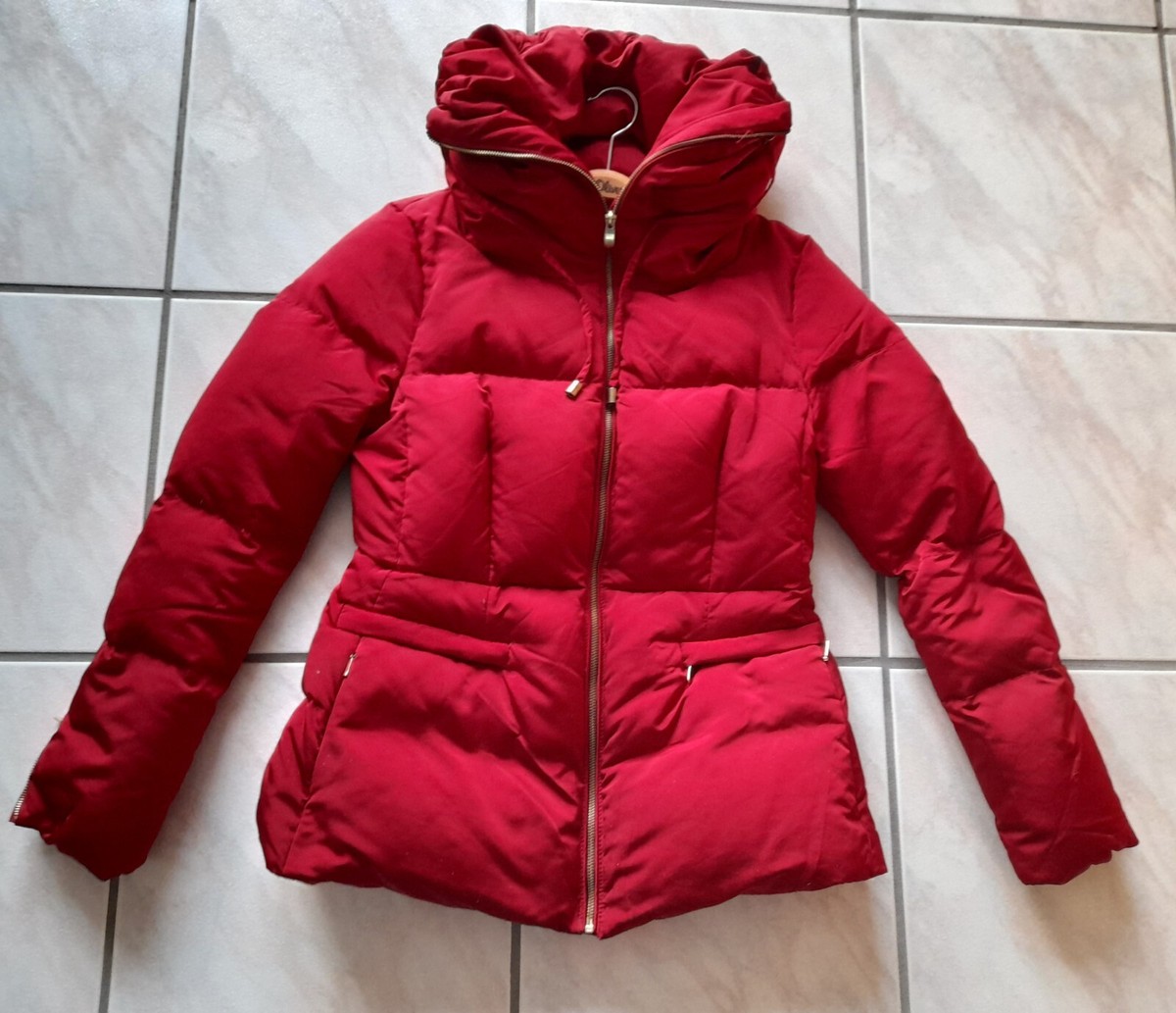 Damenmode Esprit Daunenjacke Rot Damen Zara Damen
