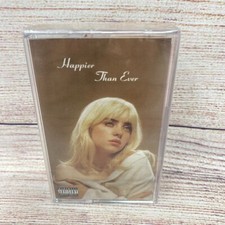 Billie Eilish   Happier Than Ever 2021 Pink Cassette Album - New / Sealed 