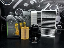Genuine Mercedes-Benz W166 ML GLE 350d Oil Pollen Fuel Filters with Oil ZMLV7