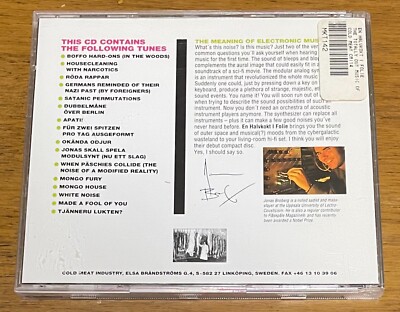 The Totally Out Music Of En Halvkokt I Folie! CD RARE 1992 Sweden