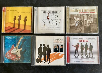 The Shadows - 14 x CD + 1 x DVD Job Lot See Description For Titles  Free Postage