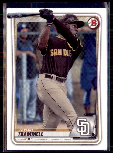 2020 Bowman Paper Taylor Trammell San Diego Padres #BP-130 5 Card Lot - Picture 1 of 2