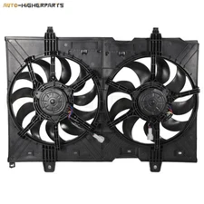 For 2008-2013 Nissan Rogue 2.5L Radiator Condenser Cooling Fan Assembly