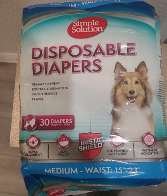 Simple Solution Disposable Diapers In Heat Travel Urination Leak Proof