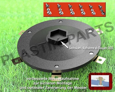 Messerscheibe 6 Klingen Messerteller für KRESS KR120 KR121 KR122 KR 120 121E 122