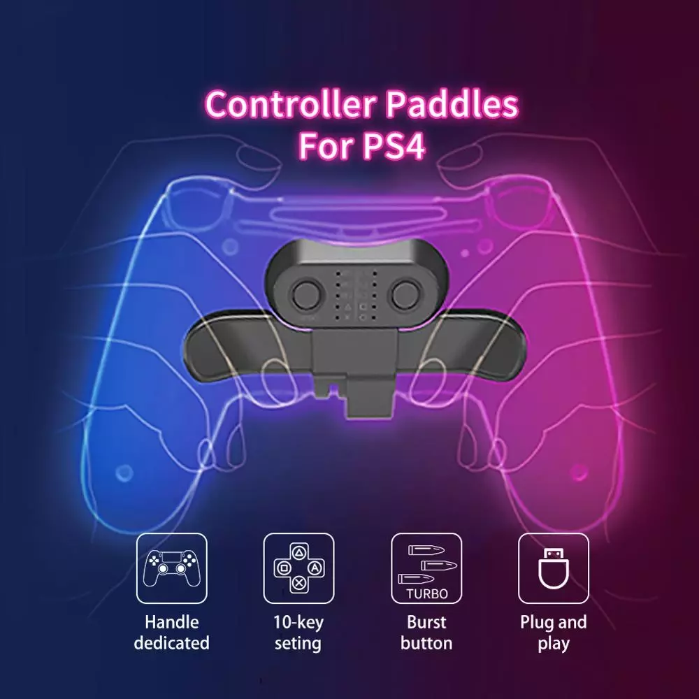 Ps4 controller sales button add on