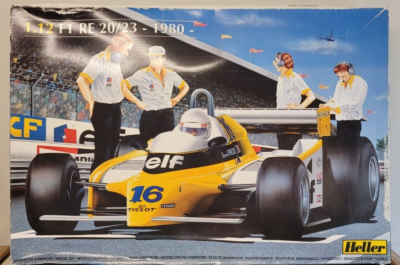Heller 1/12 RENAULT ルノー F1 RE20/23 1980 Heller Formula One 1:12th RE 20/23 1980 KIT BNIB | eBay