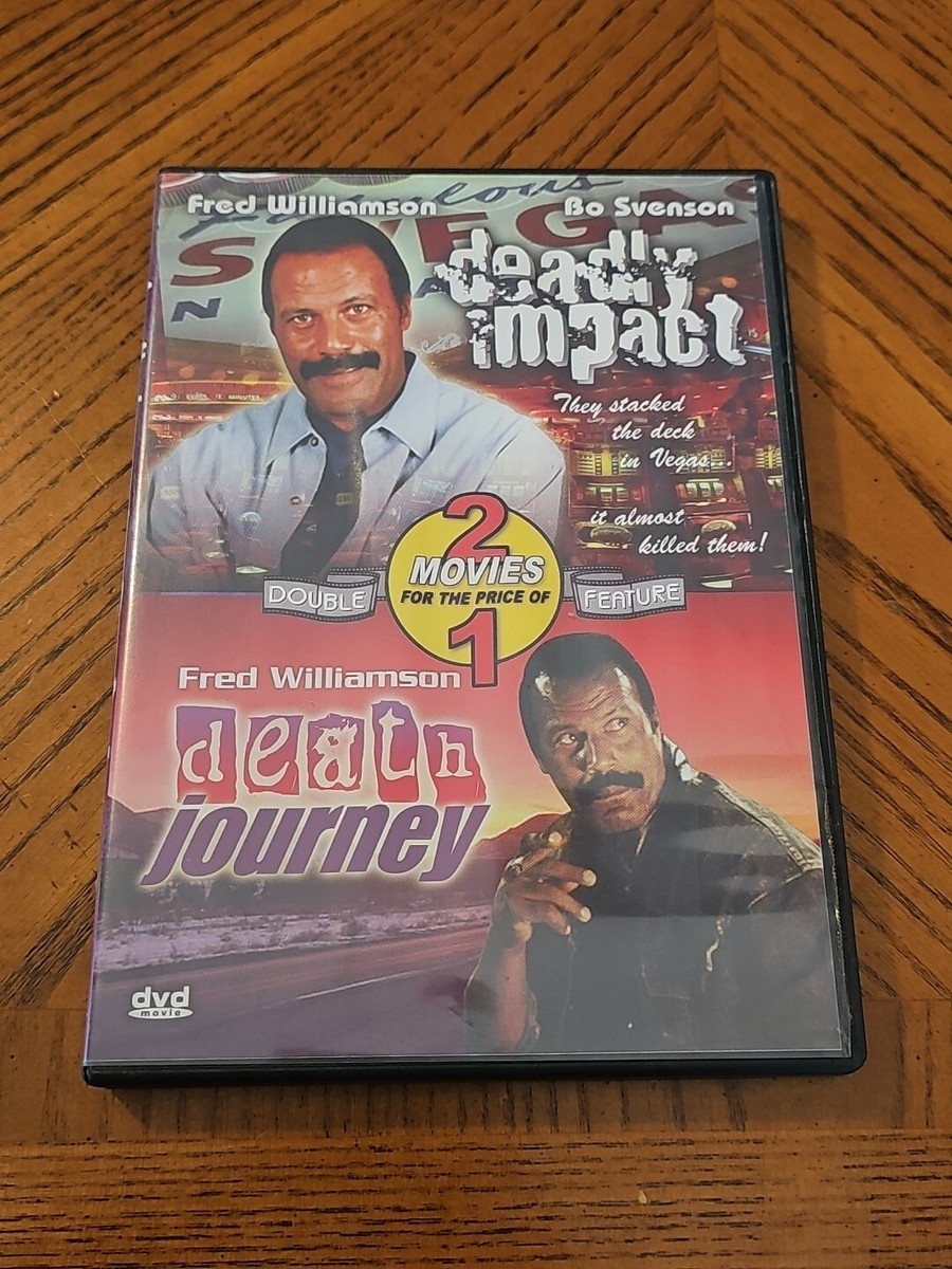 DEADLY IMPACT & DEATH JOURNEY Fred Williamson Double Feature DVD