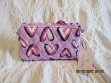 VERA BRADLEY RFID 3-IN-1 CROSSBODY💕 HEARTS ICED PINK💕 NWT