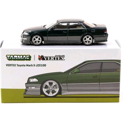 Tarmac Works Global64 Collection VERTEX Toyota Mark II JZX100 Dark