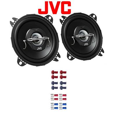 JVC Auto Lautsprecher 10cm 2-Wege Koax Boxen  für Mercedes CLK Cabrio A208