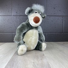 Vintage Disneyland Walt Disney World Jungle Book Baloo Plush Bear 12"