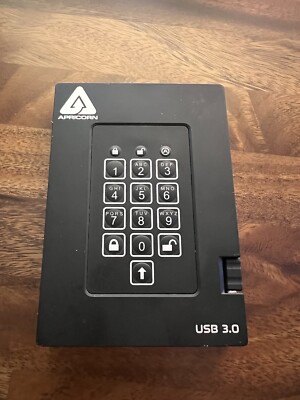Apricorn Aegis Fortress 256-bit AES XTS Encryption 1TB FIPS A25-3PL256-1000F