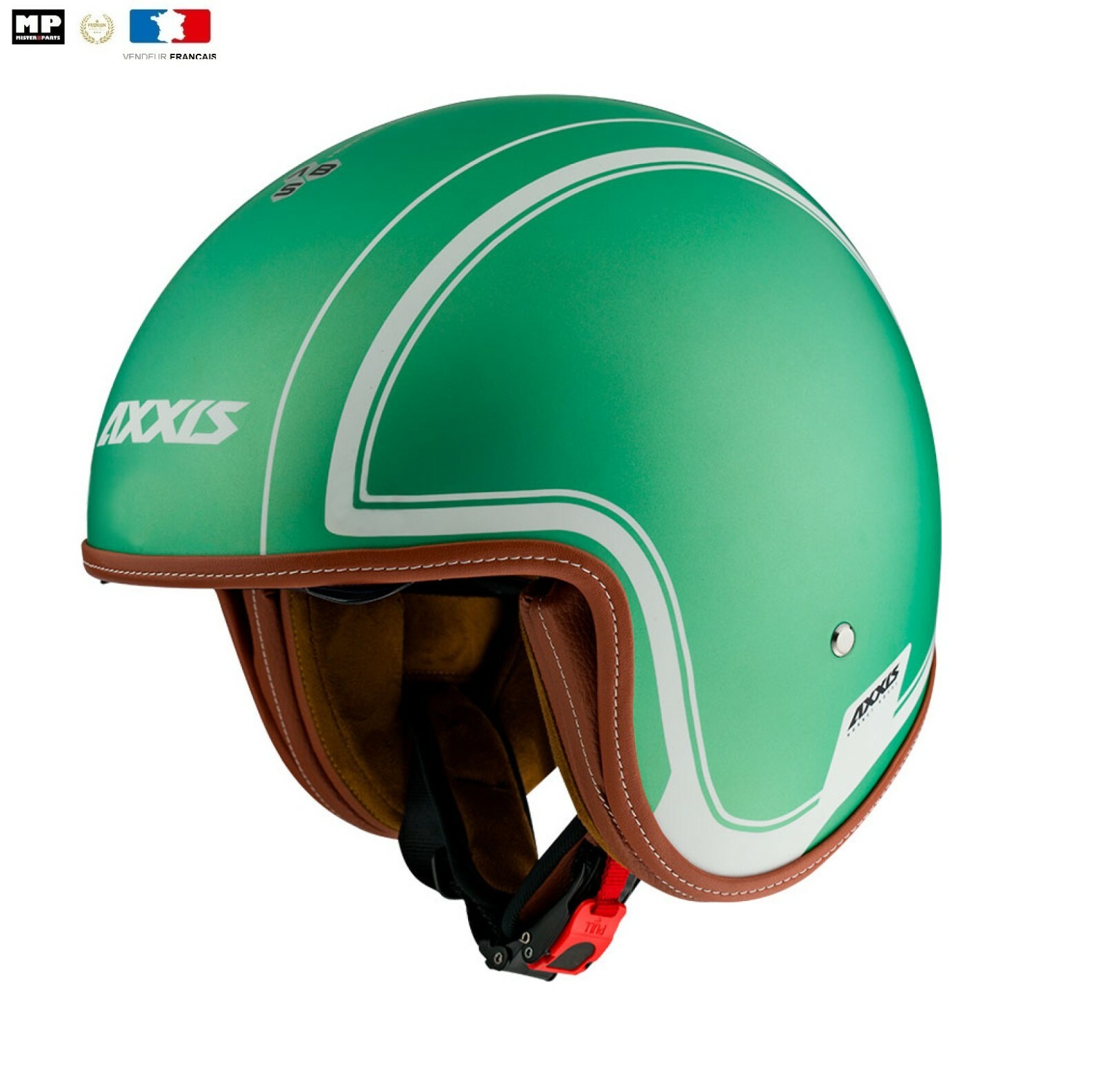Casque jet Hornet SV Royal vert mat idéal pour vos déplacements en ville