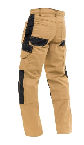 Pantalón de trabajo utilitario para hombres Cordura de seguridad resistente reforzado táctico de carga Touser - Imagen 18 de 28