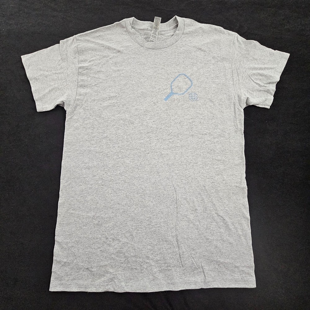 Pickleball When Life Has You in a Pickle Gray Short Sleeve Men's T-Shirt