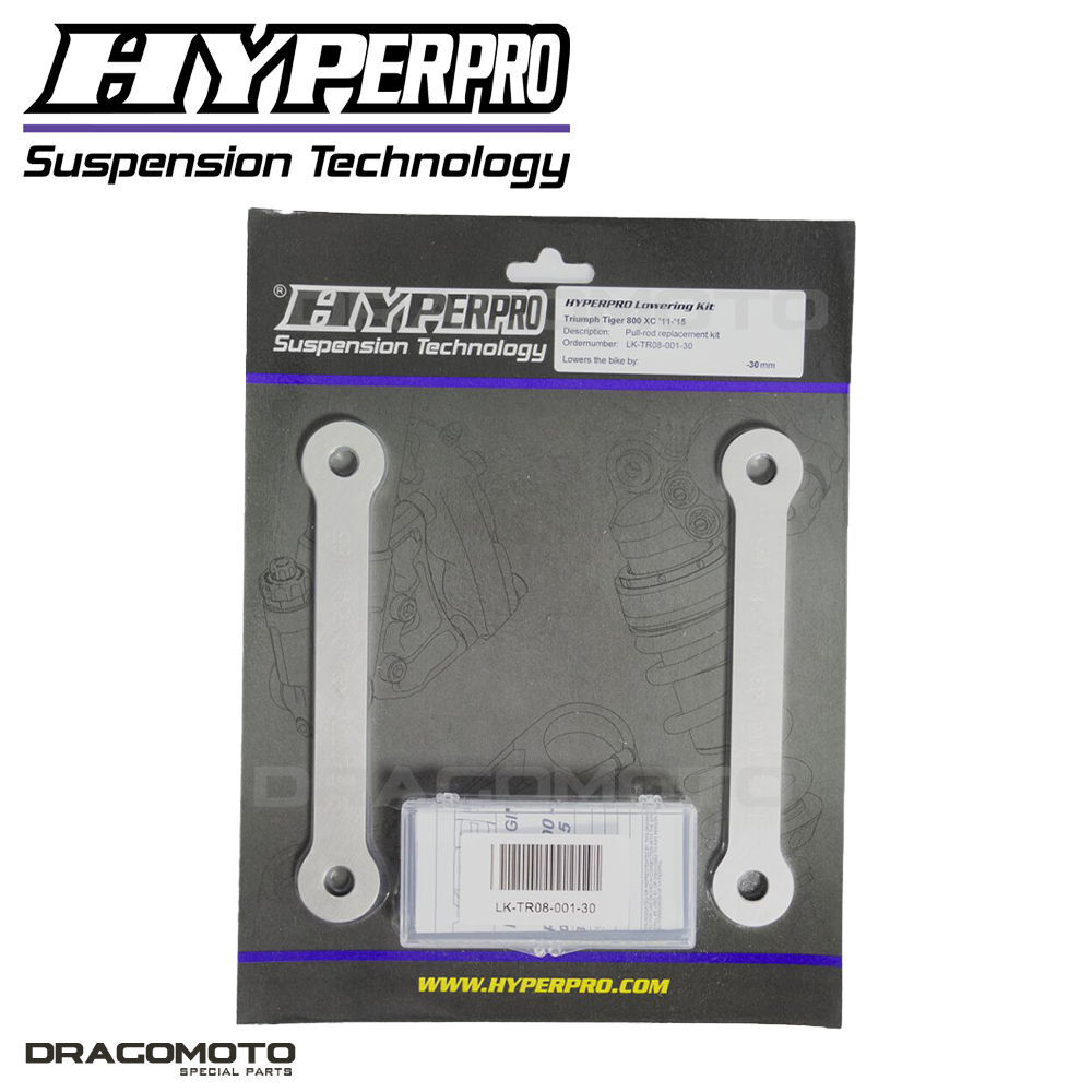 Kit suspension Hyperpro Tiger 800 XC en acier renforcé découpé au laser