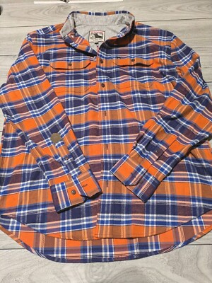 Men's The Black Dog Premium Plaid Flannel Shirt Sz Medium Men's The Black Dog Premium Plaid Flannel Shirt Sz Medium