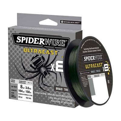 SpiderWire Ultracast Braid Invisibraid-Translucent 0.007in, 0.19mm