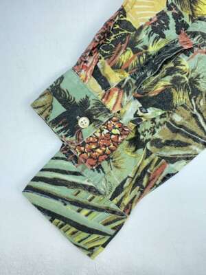 OUR LEGACY LINEN JUNGLE BUTTON DOWN Shirts linen green 46 Used | eBay