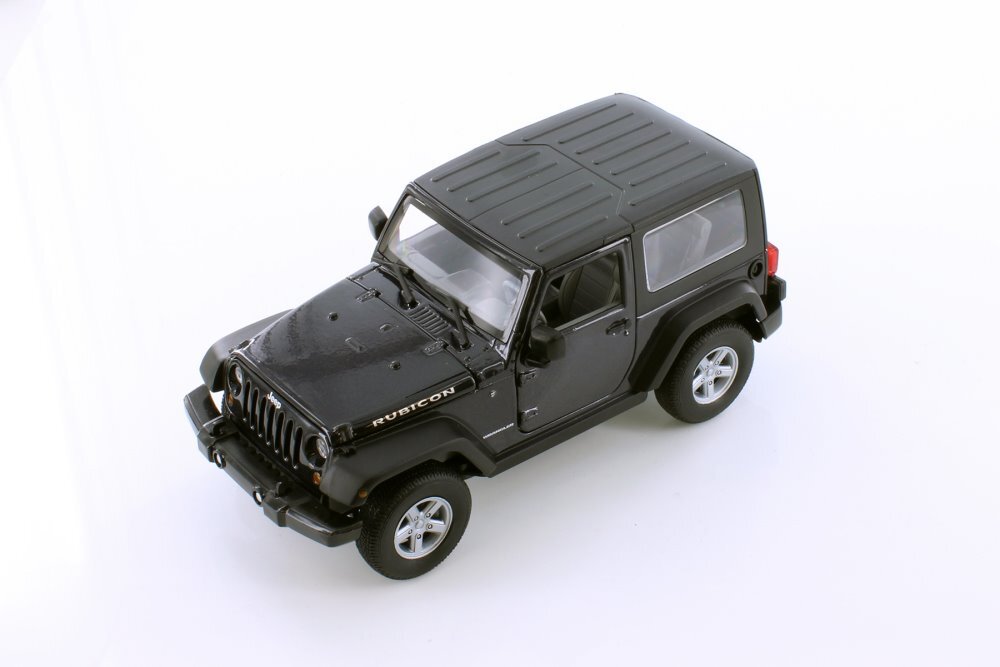 2007 JEEP WRANGLER RUBICON HARDTOP 1/24 scale DIECAST CAR WELLY