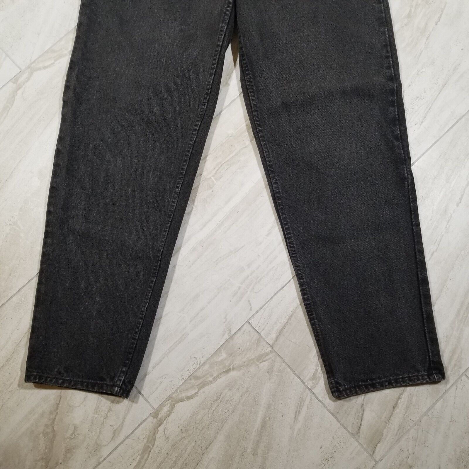 VTG 90s LEVI'S 560 Orange Tab Jeans Mens 33x31 Bl… - image 3