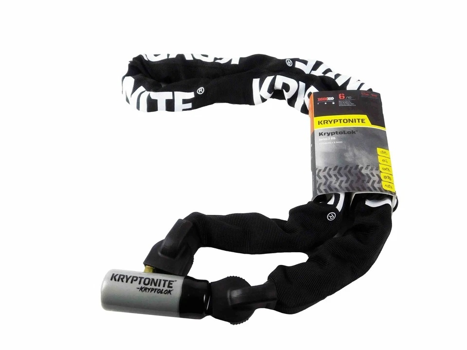 Kryptonite Stronghold Above-ground with E4 Disc Lock and 915 Integrated Chain - Image 4 of 4