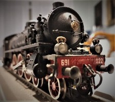 RIVAROSSI H0 1118 - LOCOMOTIVA A VAPORE F.S. GR. 691-022