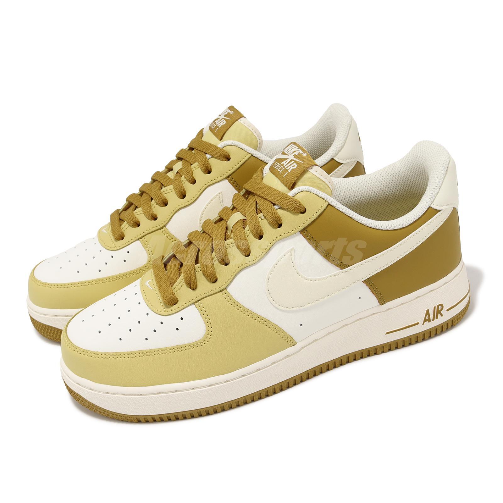 Мужские повседневные кроссовки Nike Air Force 1 07 AF1 Bronzine Saturn Gold FZ4034-716