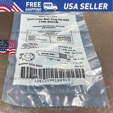 Allen Bradley. 1786-BNC ControlNet BNC Plug RG-6QS 5D-25 1786-BNC/B US Free Tax