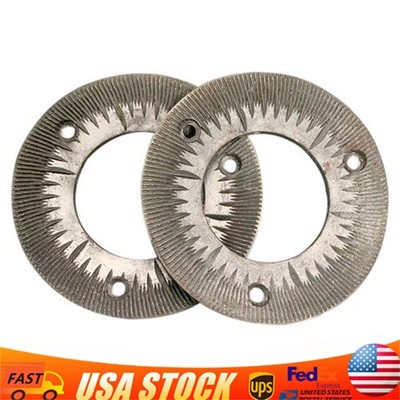 Pair Grinding Sheet Discs For 3000W Electric Dry Grinder Grain Milling Machine