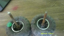 Vintage Tonka Dodge Truck 4 Tires Xr-101 4 Inner Wheel 2 Axles 2 New Nuts For Pa Vintage Tonka Dodge Truck 4 Tires Xr-101 4 Inner Wheel 2 Axles 2 New Nuts For Pa