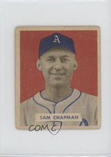1949 Bowman Gray Back Sam Chapman #112 08yr