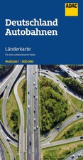 ADAC Länderkarte Deutschland Autobahnen 1:50...