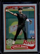 2024 Topps Chrome Noelvi Marte 1989 RC Rookie #89CB-16 Reds