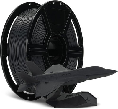 FLASHFORGE Carbon Fiber PLA Filament 1.75mm Volcanic Rock Gray, Reinforced 3D Pr