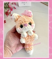 Cute Handmade Baby Fox Crochet Amigurumi Plush Stuffed Animal Toy