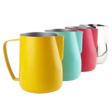 Stainless Steel Coffee Milk Frothing Jug Espresso Barista Tool  Cafe Utensil