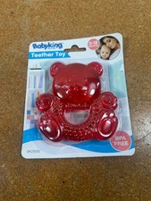 Babyking Teether Toy Red Bear 0-18 months