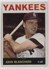 1964 Topps Johnny Blanchard #118 a5h