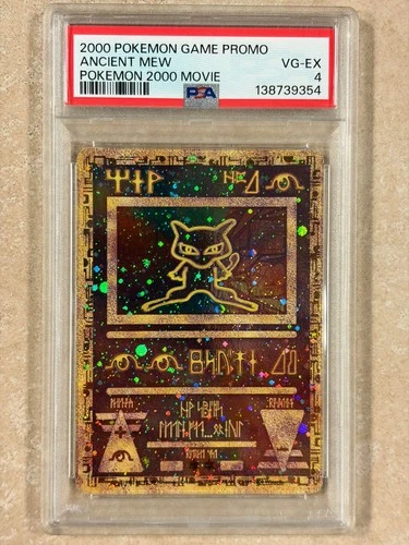 2000 Pokemon Ancient Mew Holo Movie Promo *PSA 4 #138739354*