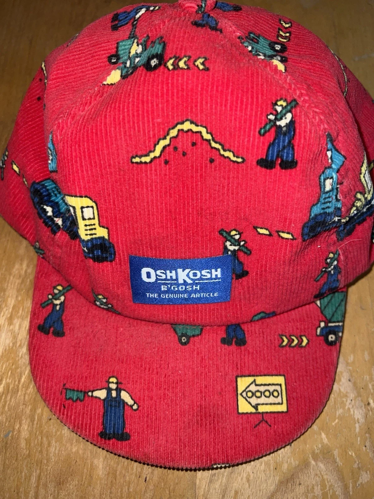 VINTAGE OSHKOSH KIDS CORDUROY HAT made in USA BOYS TODDLER
Opens in a new window or tab