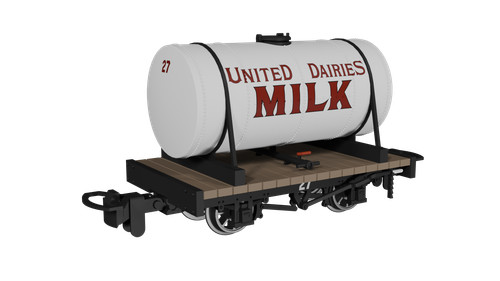 990103 Rapido Trains OO9 Schmalspur-Zylindrischer Tank - United Dairies No.27 | Condition: New