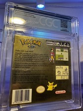 Vintage 2000 Nintendo Pokemon Game Boy Color Gold Version CGC Graded 9.0 Sealed!
