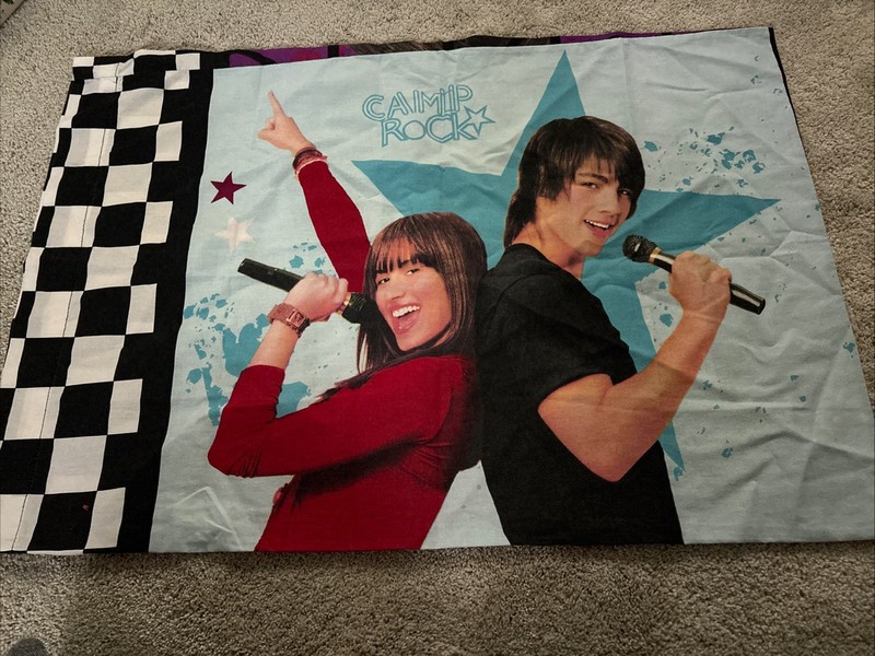 Camp Rock Demi Lovato Joe Jonas Standard Pillow Case