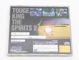 Sega Saturn White HST-3220 NTSC-J Tested w Controller + Touge King the Spirits 2