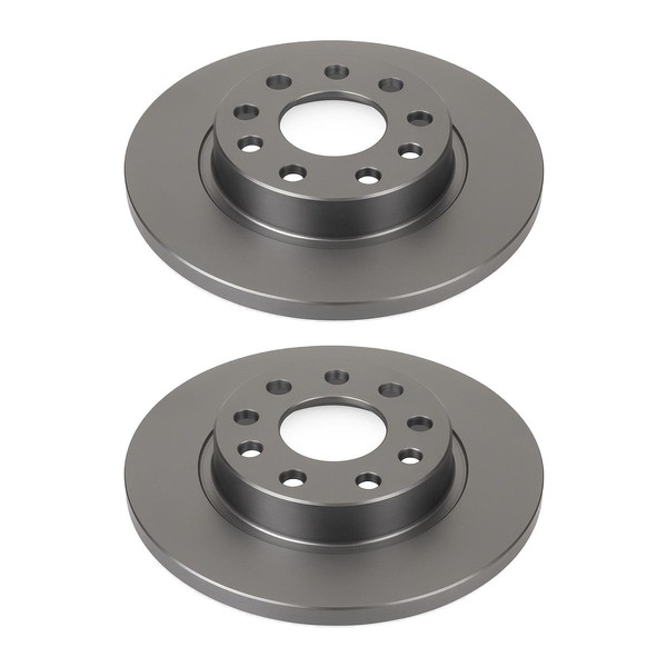 2 Bremsscheiben Hinterachse Voll Ø 65,5 Mm 12 Mm Valeo FüR U.A. Saab 9-3-image