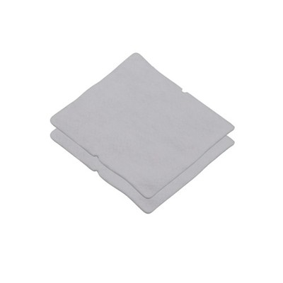 2 Filter, Motorfilter, Sicherheitsfilter passend für Vorwerk Tiger 250, 251, 252