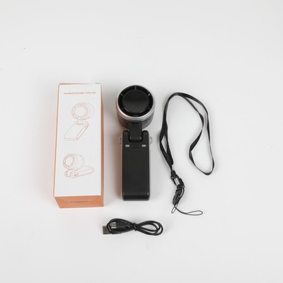 NEW Upgrad version Mini Portable Handheld Turbo Fan USB Rechargeable Cooling Fan