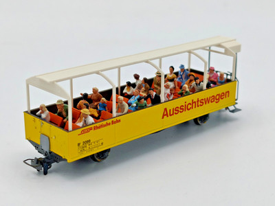 Bemo 3280 109 H0m 1:87 Aussichtswagen RhB Ep.V NEU/OVP 181